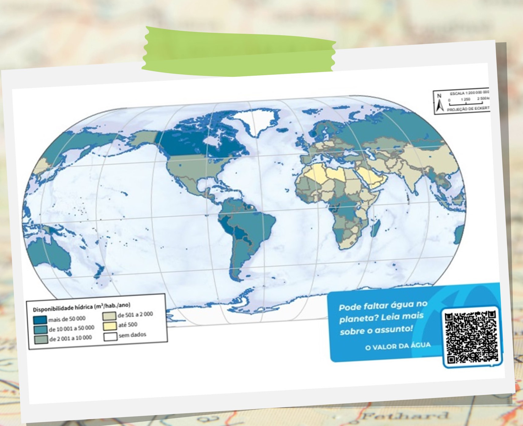 IBGE lança novo atlas e coloca Brasil no centro do mapa-múndi; confira