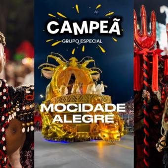 Com enredo em homenagem a Léa Garcia, Mocidade Alegre é campeã do Carnaval de São Paulo 2026