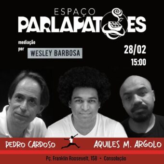 Pedro Cardoso e Aquiles Argolo lançam “Dias sem Glória” no Espaço Parlapatões e fortalecem a literatura independente