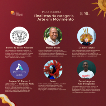 Prêmio Sim à Igualdade Racial 2026 divulga finalistas na categoria de arte que movimentam cultura, memória e futuro