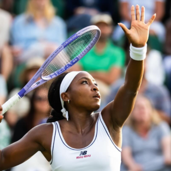 Coco Gauff alcança a semifinal de Wimbledon pela primeira vez na sua carreira