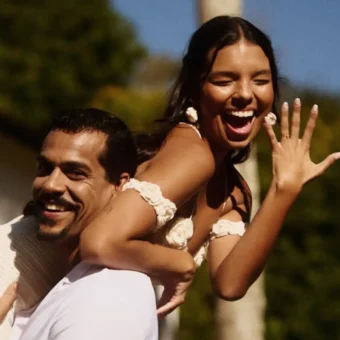 Marcello Melo Jr. e Mell Muzzillo anunciam casamento e celebram novo capítulo de uma história que começou nos bastidores de ‘Renascer’