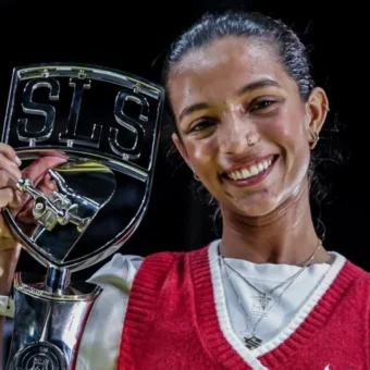 Rayssa Leal conquista mais um título da SLS e faz festa da torcida no Maracanãzinho lotado