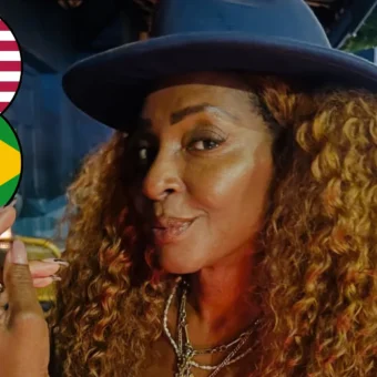 Kandace Lindsey: a voz dos EUA no Maracanã que também carrega o Brasil na música