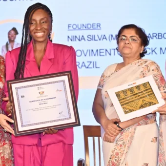 Nina Silva é reconhecida pelo segundo ano consecutivo no BRICS por atuação em educação e desenvolvimento de habilidades