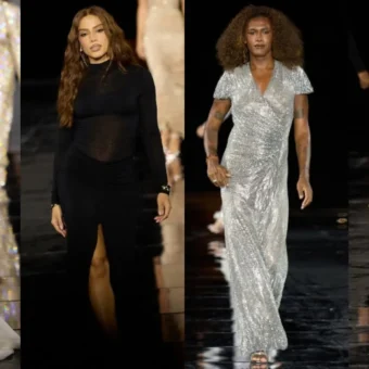 Quatro brasileiras, uma passarela histórica: Taís, Anitta, Liniker e Bella brilham no Le Défilé