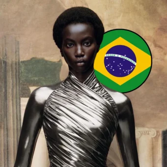 Anok Yai está no Brasil: conheça a supermodelo que fez história na moda internacional