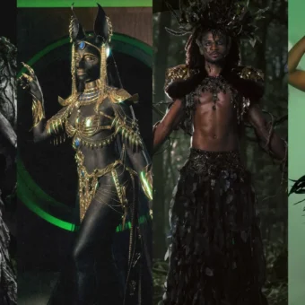 Gloria Groove, IZA e outras personalidades negras apostam em looks marcantes no Baile de Halloween da Sephora