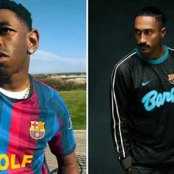 Tyler, The Creator assume direção criativa de camisa do Barcelona em parceria com Spotify
