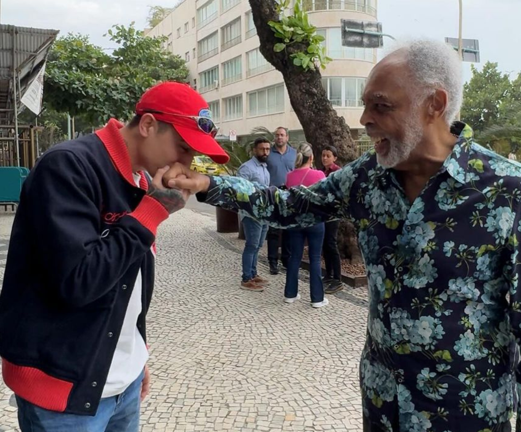 Gilberto Gil fará parceria com Mc Hariel na faixa