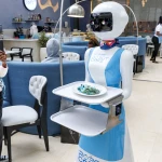 Conheça os garçons robôs do 'Robot Cafe', restaurante tecnológico em Nairóbi, no Quênia